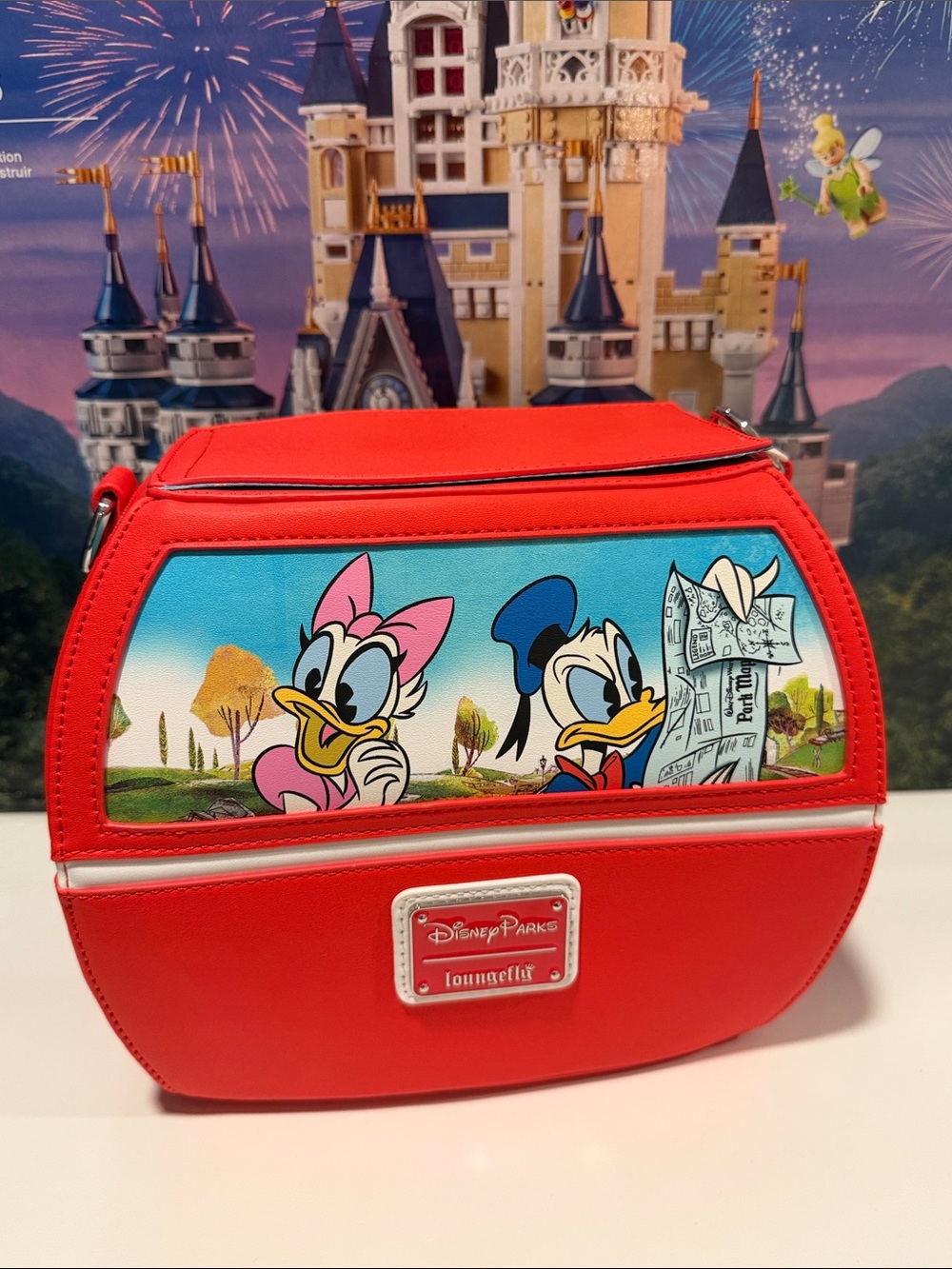 Disney parks skyliner loungefly bucket bag
Mickey and friends